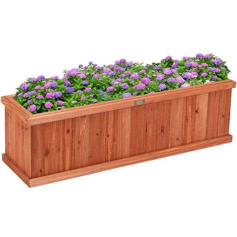 lightweight deck flower boxes